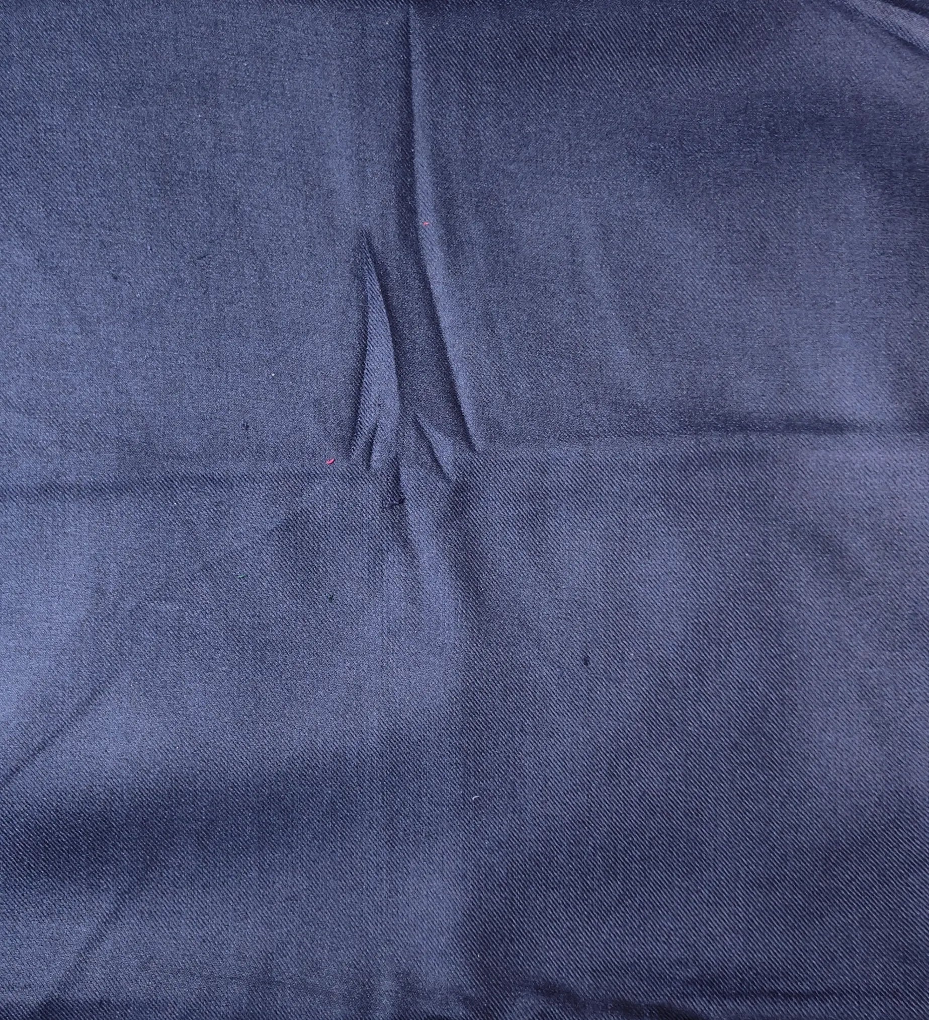 Black Cotton Denim Fabric 19 OZ , Sold by Yard , 58